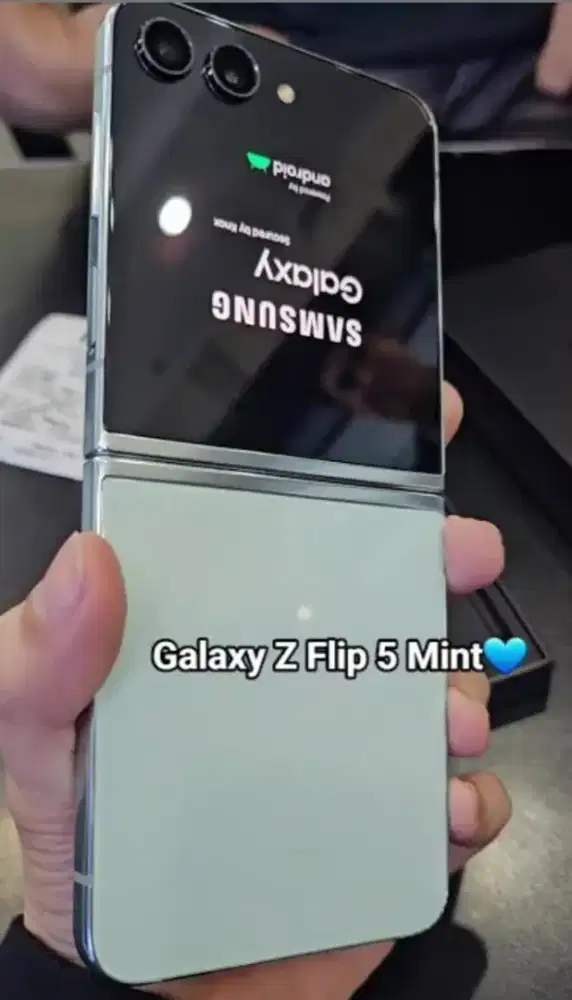 Murah hp Samsung Z flip 5 5G internal 512gb lkp mulus normal, bs TT