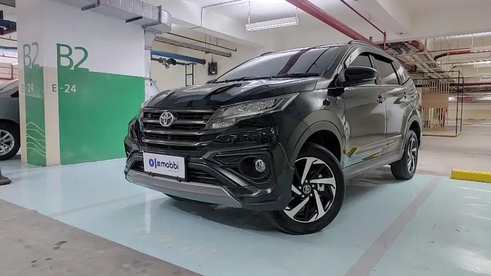 TDP 12JT Toyota Rush 1.5 S GR Sport Bensin-AT Hitam 2023