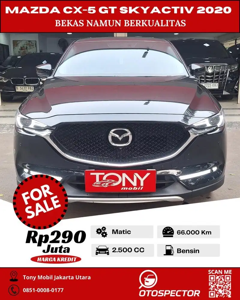 Mazda CX-5 2.5L GT 2020 Hitam
