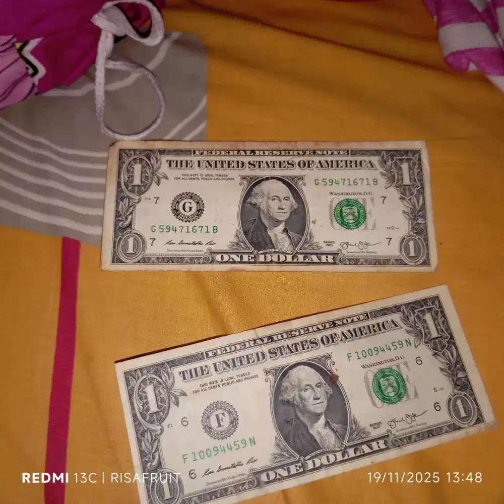 1 dollar amrerika 1993