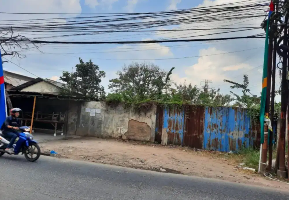 Dijual tanah pinggir jalan