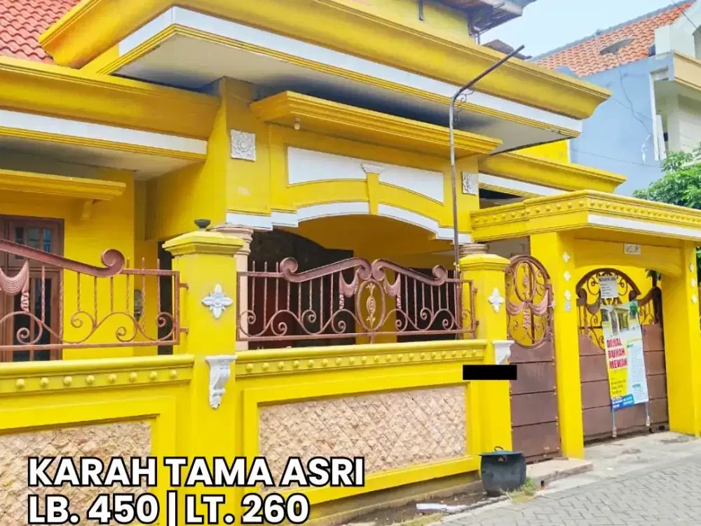 Dijual Rumah Karah TAMA ASRI Surabaya Dekat Kampus UNESA