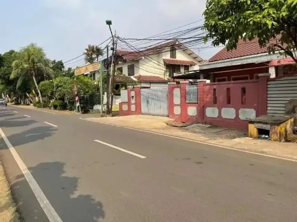 Rumah Besar Pinggir Jalan Duren Sawit! Turun Harga Jadi 4,5 M