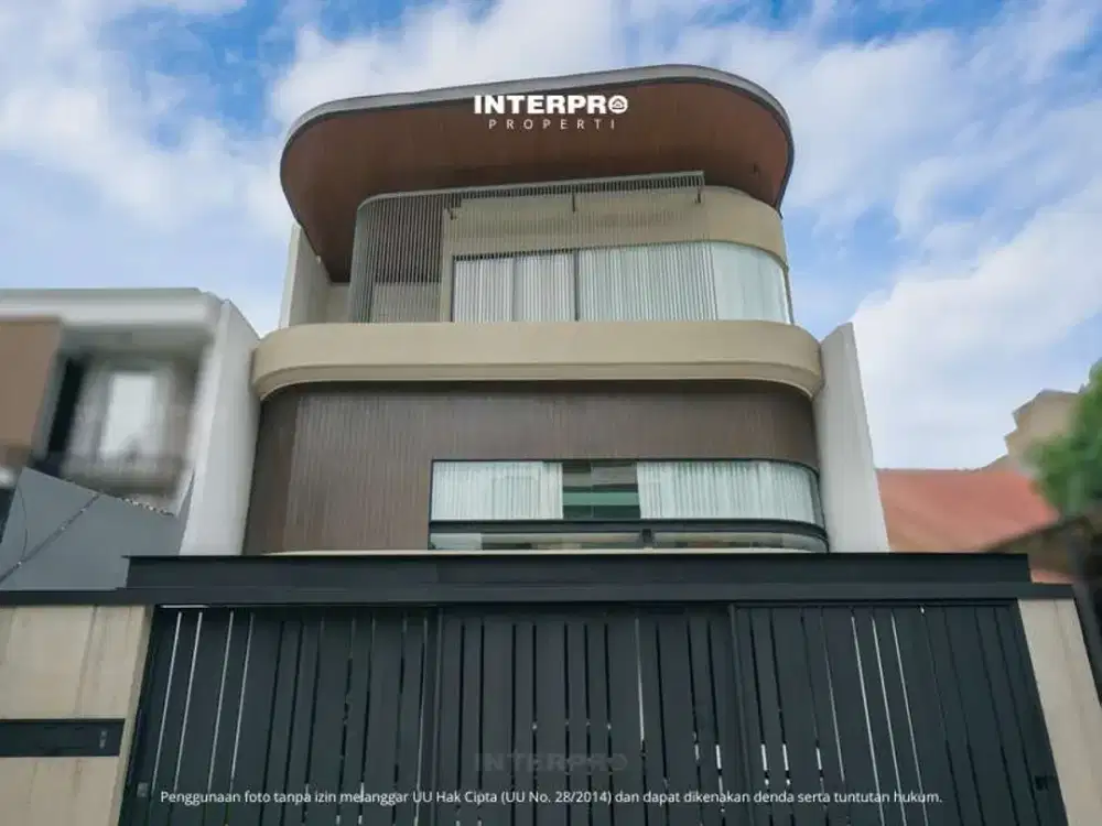 Rumah Brand New 3 Lantai Permata Buana Smart Home System Desain Minimalis - Luas 200m2