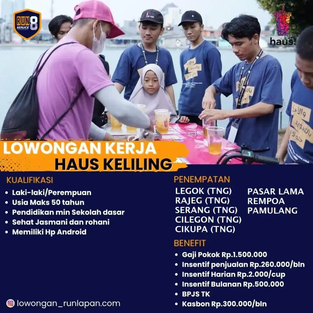 Crew haus keliling