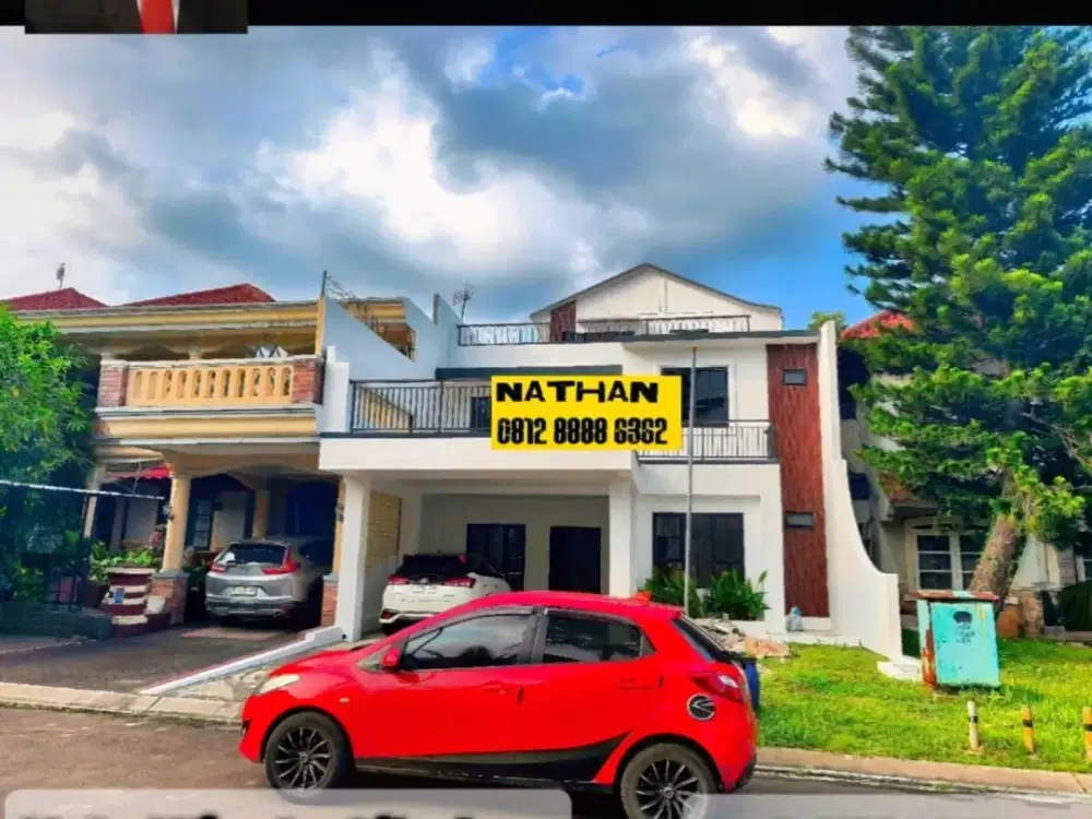 Rumah 3 lantai dengan design bagus dijual murah