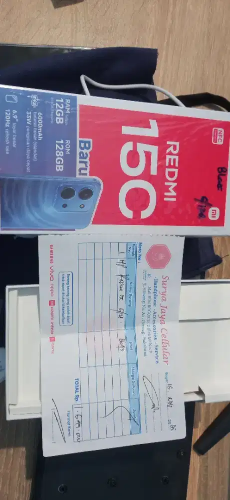 Redmi 15C 6+6/128 gb (baru beli 3 hari)