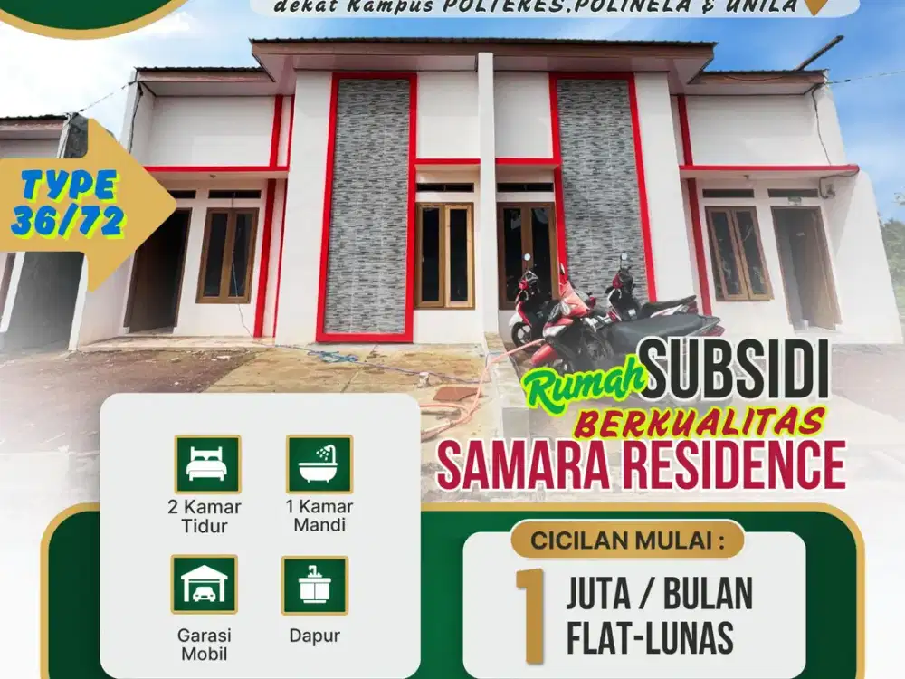 PERUMAHAN SUBSIDI RASA KOMERSIL SAMARA RESIDENCE