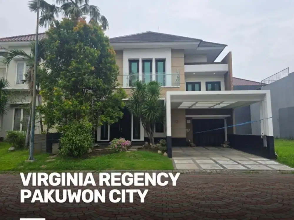 Rumah Virginia Regency Pakuwon City MINIMALIS SIAP HUNI FURNISH