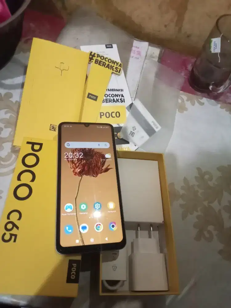 Poco c65 NFC ram 6/128 lengkap normal