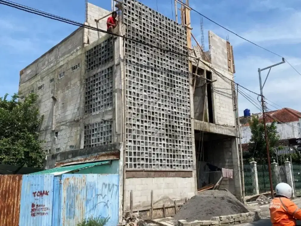 Kos Exclusive Proses Bangun Di Pugeran, Struktur 3 Lantai