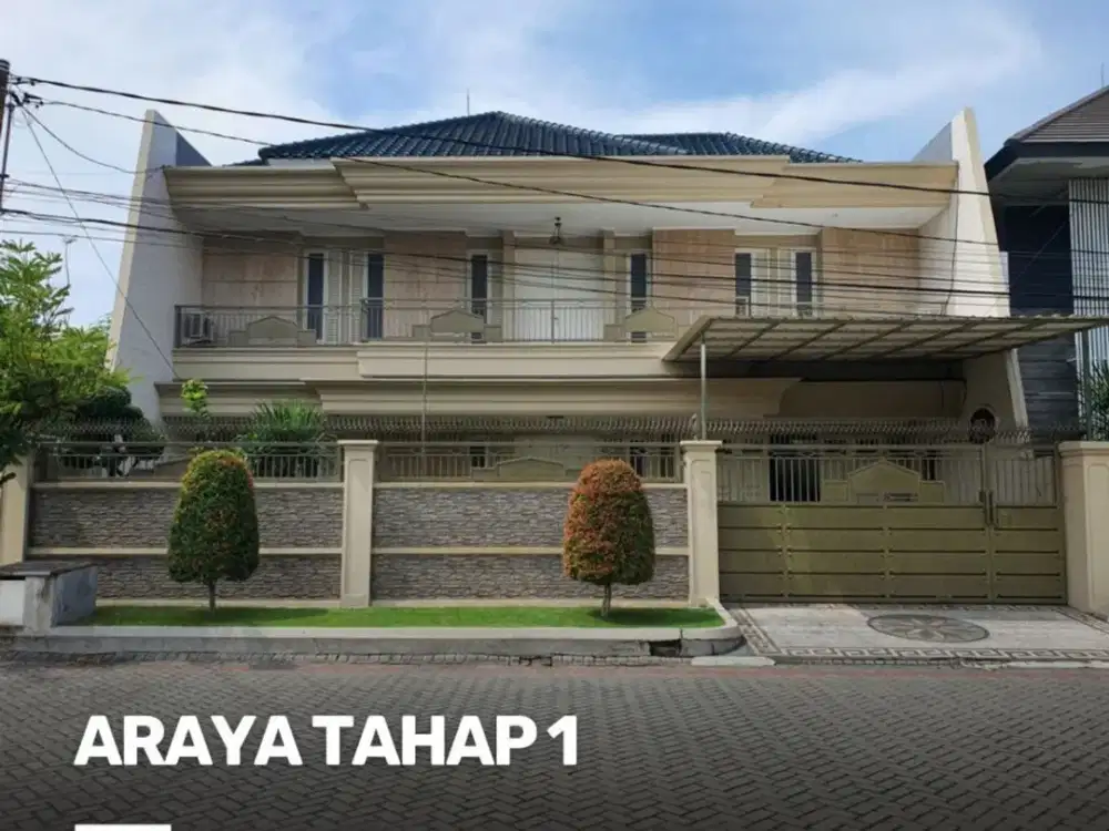 Rumah Araya Tahap 1 STRATEGIS, SIAP HUNI, MINIMALIS