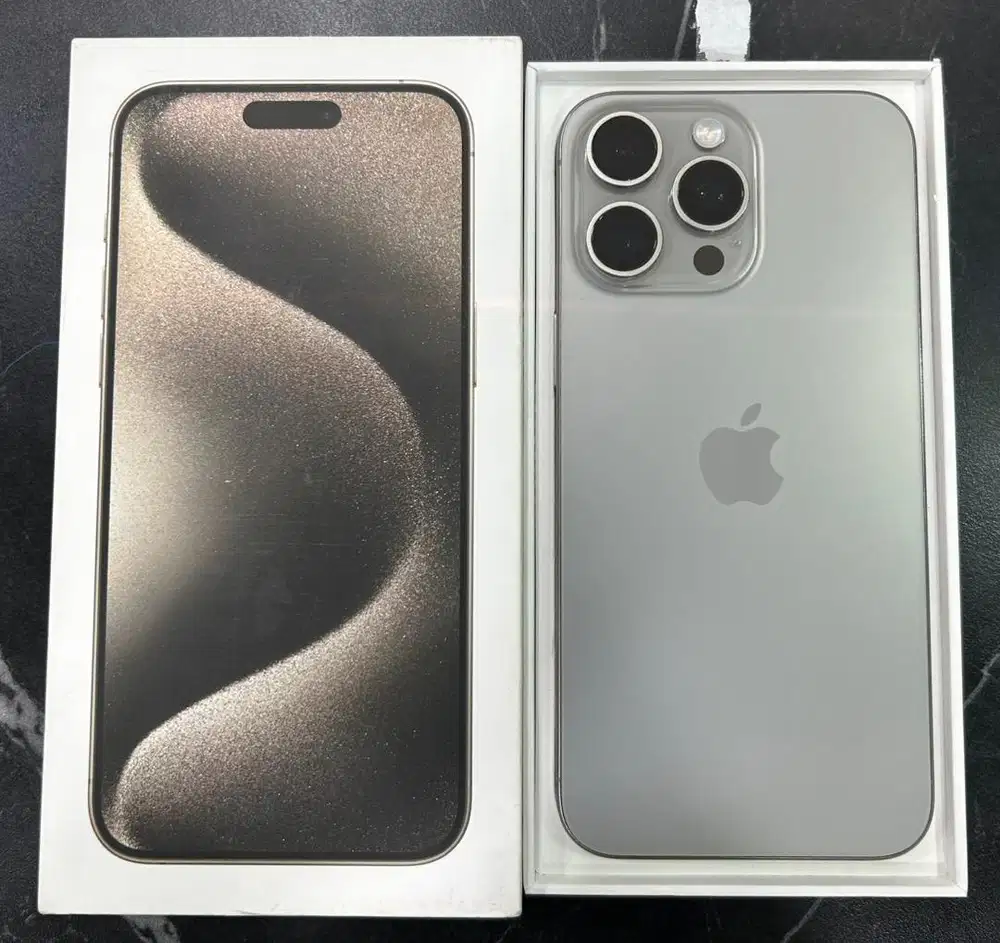 Iphone 15 Pro Max 256gb Ibox normal fullset