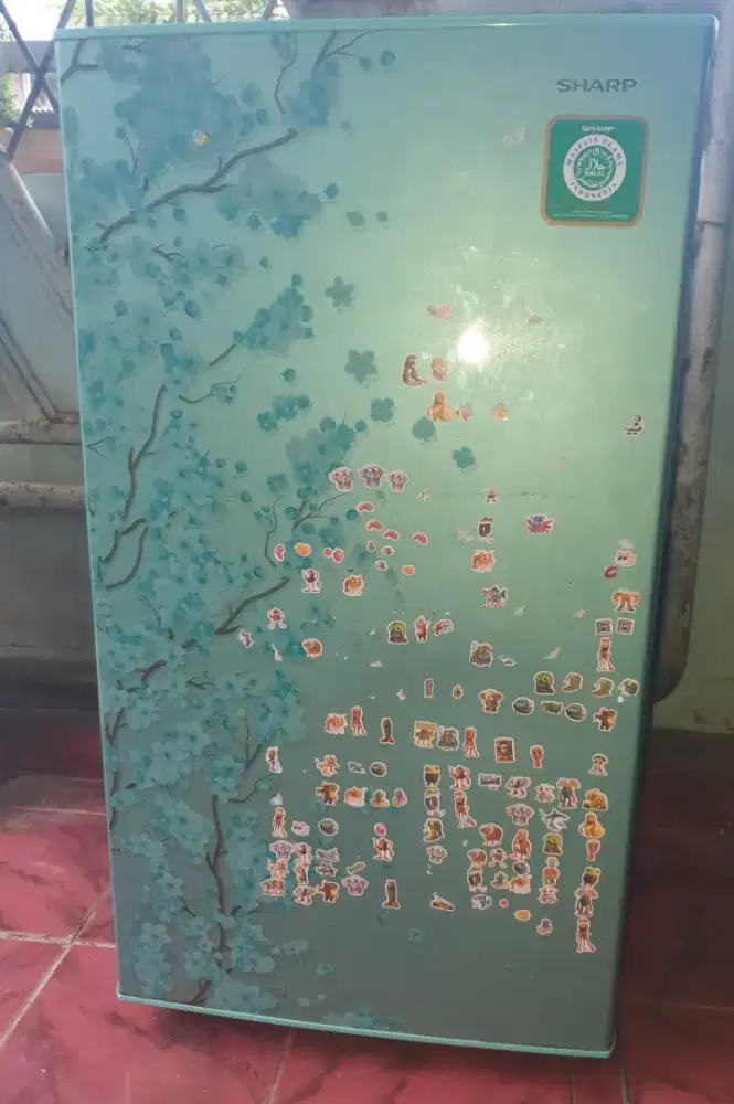 Di jual kulkas 1 pintu siap pakai