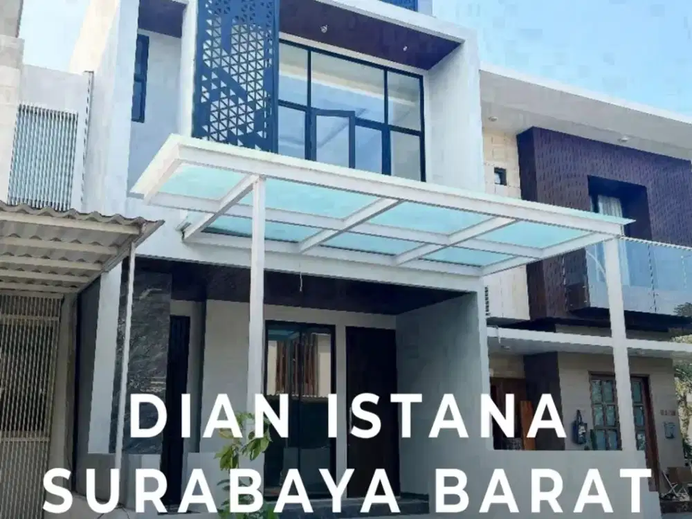 Rumah Baru 2 Lantai, Bagus dan Ciamiiik di Perum Dian Istana, SBY