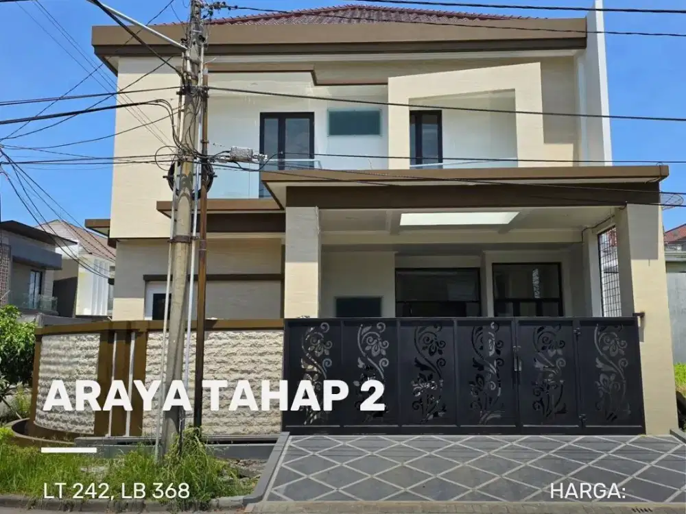 Rumah Araya MINIMALIS STRATEGIS BOULEVARD