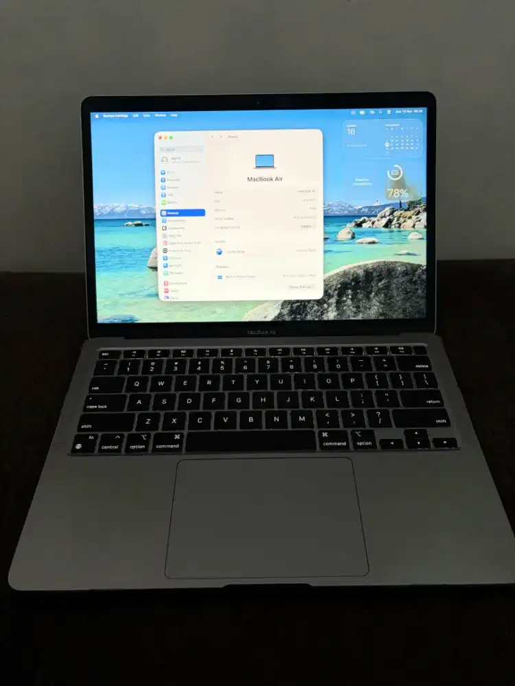 Macbook Air M1 8/256 Giga