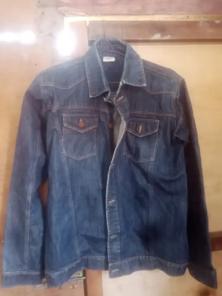 jaket jins pria 200 nego