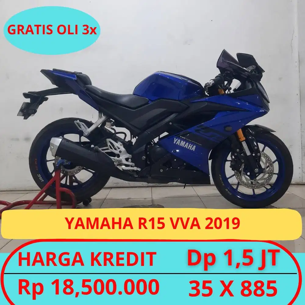 YAMAHA R15 VVA 2019 PROMO MURAH GUYSS