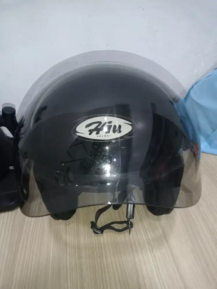 Helm Hiu Black new