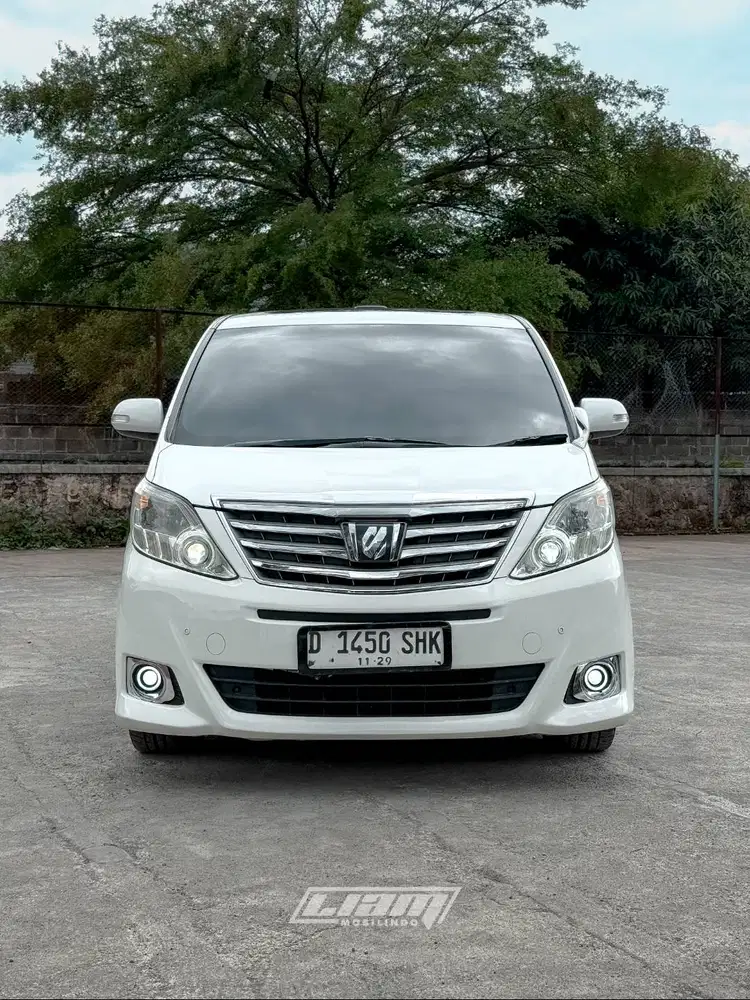 alphard g atpm 2011 antik matic