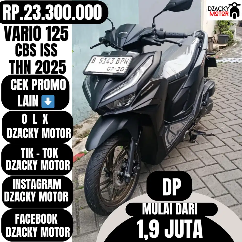 VARIO 125 CBS ISS 2025 SECOND LIKE NEW