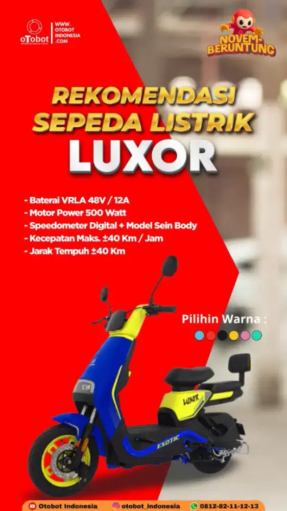 SEPEDA LISTRIK LUXOR
