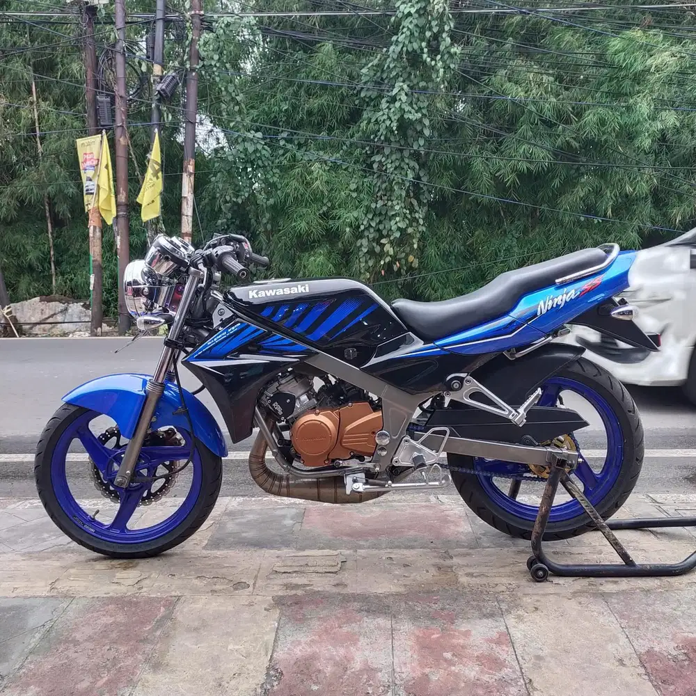 Kawasaki ninja Kiss 2004 Mesin Aluss Lengkap Bagus