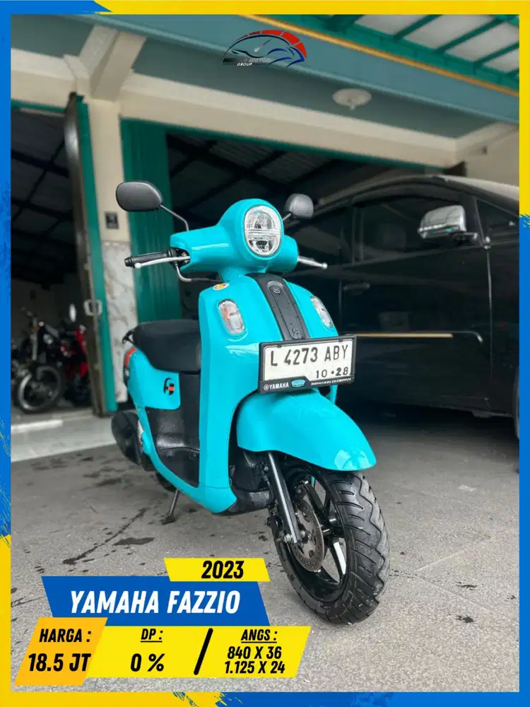 YAMAHA FAZZIO 2023 PLAT L NEGO TIPIS BOLOH HIKMAH MOTOR KEPUH MALANG