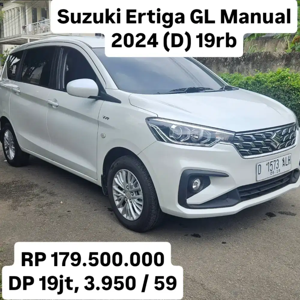Antik KM 19rb.. Suzuki Ertiga GL manual 2024 (D)