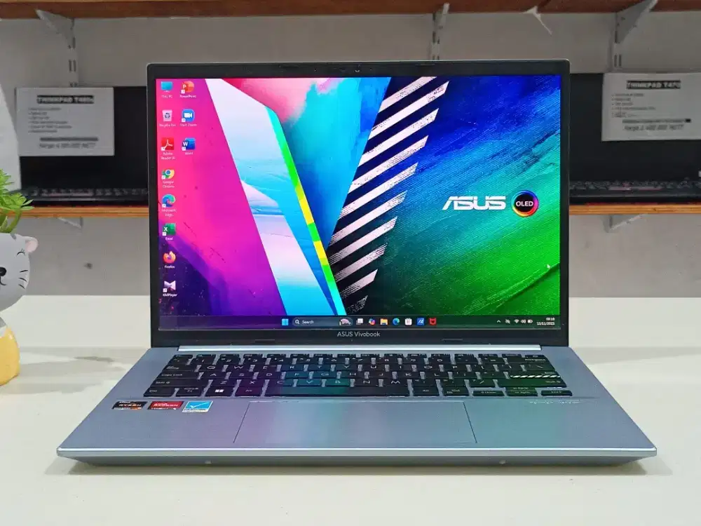 Laptop Asus Vivobook M3400QA Ryzen 5 5600H Ram 16 GB, SSD 512 GB, Oled