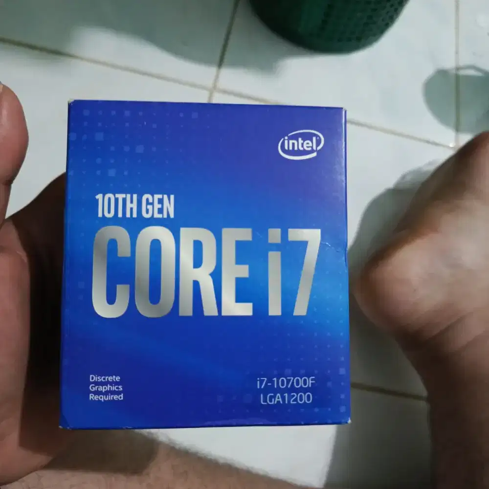 Intel Core i7-10700 2.9Ghz  - Cache 16MB [Box] Socket LGA 1200