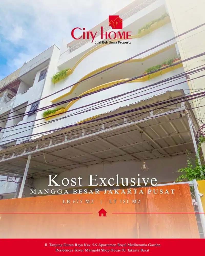 Kost Exclusive Full Penghuni ROI 8–9% / Thn - Mangga Besar JakBar