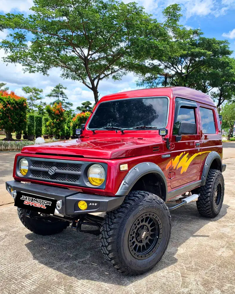 Suzuki Katana GX 1990 MT MODIF Tampilan Offroad