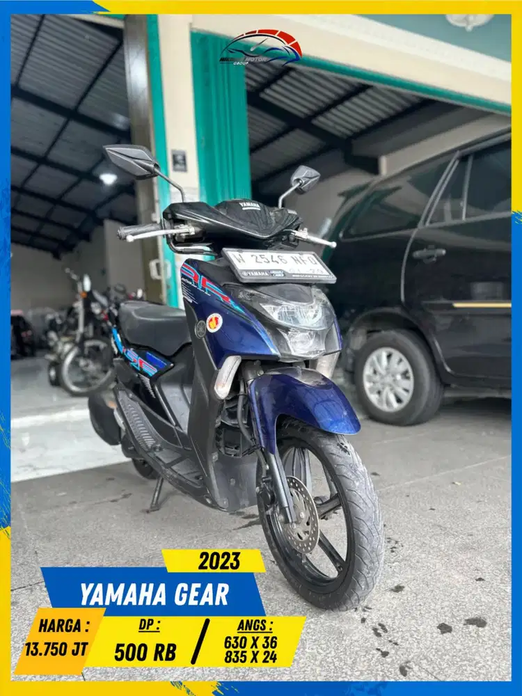 YAMAHA GEAR 2023 PLAT L GERCEP MASZEHH HIKMAH MOTOR KEPUH MALANG