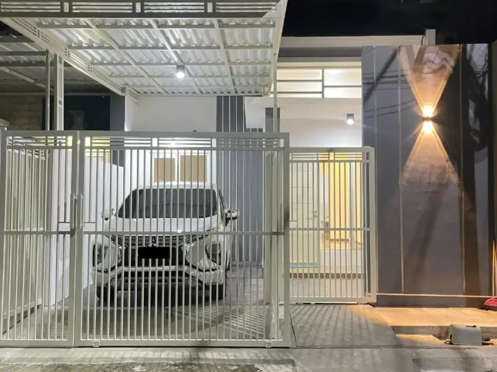 RUMAH CANTIK MINIMALIS KAHURIPAN NIRWANA VILLAGE SIDOARJO KOTA, SIAP HUNI. DEKAT PINTU TOL, LIPPO PLAZA, STADION, Dsb