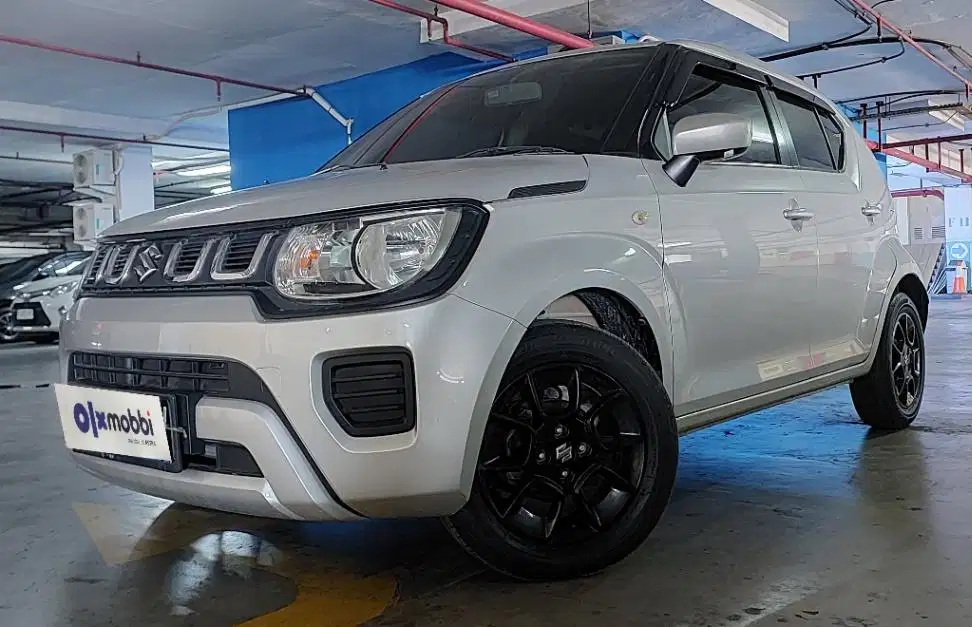 TDP 7,JT Suzuki Ignis 1.2 GL Bensin-AT Abu-Abu 2021