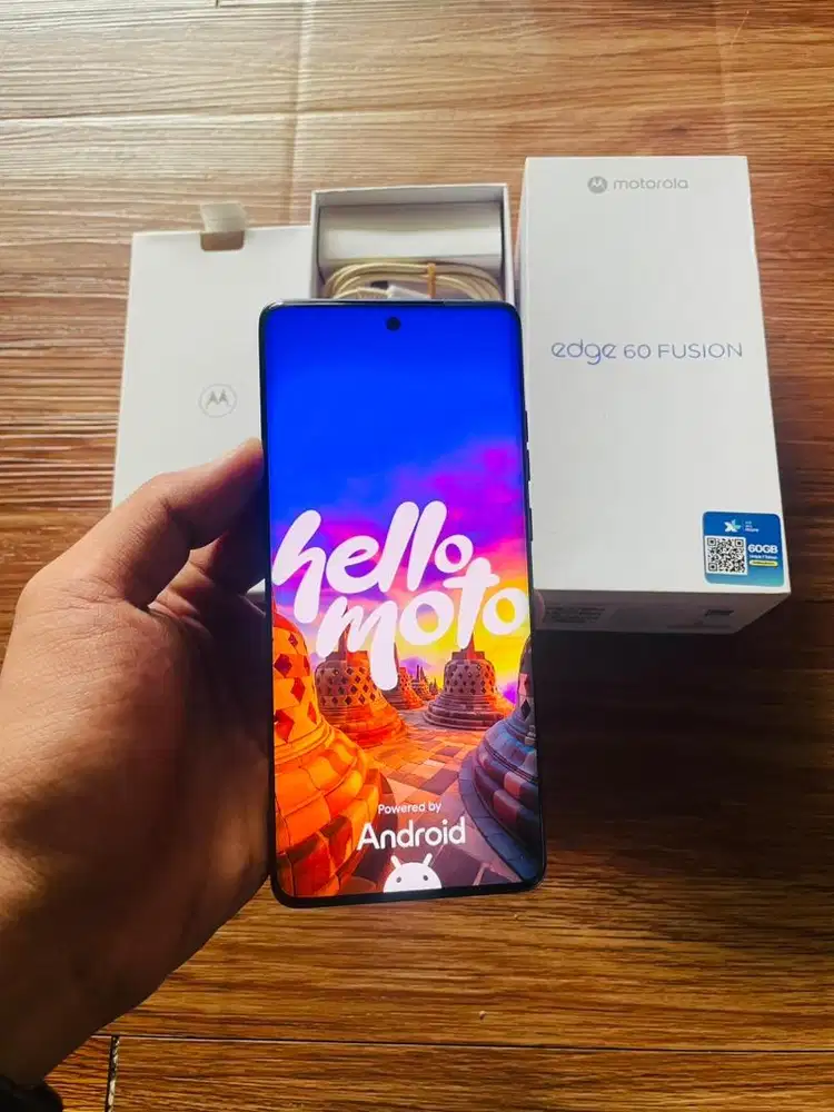 Motorola edge 60 fusion 12/256 gb fullset resmi nominus