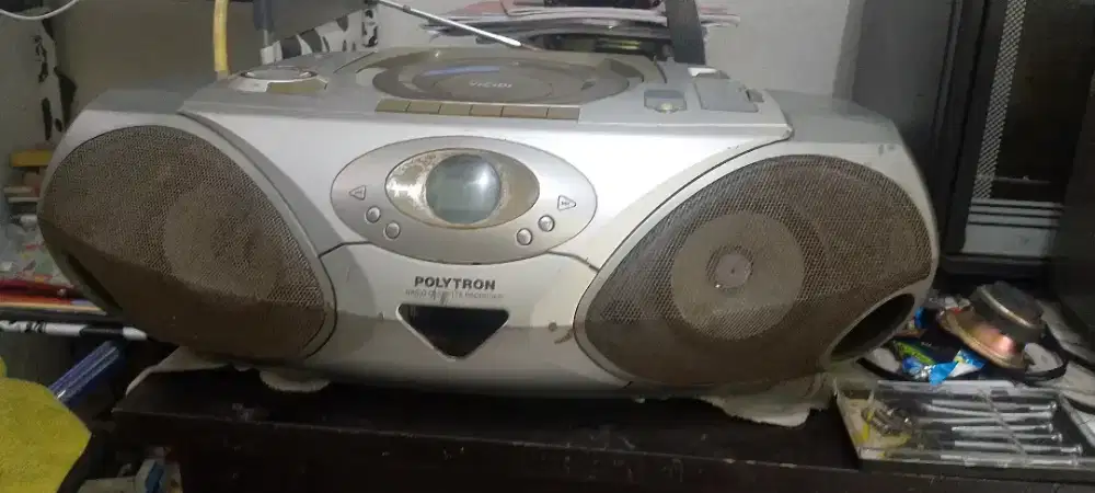 Radio Tape Compo Polytron boxer Grand Vicidi