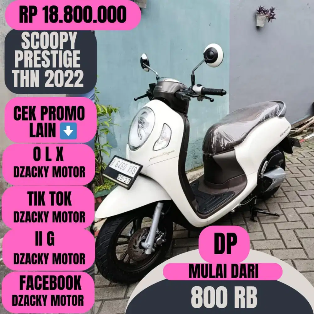 SCOOPY PRESTIGE THN 2022