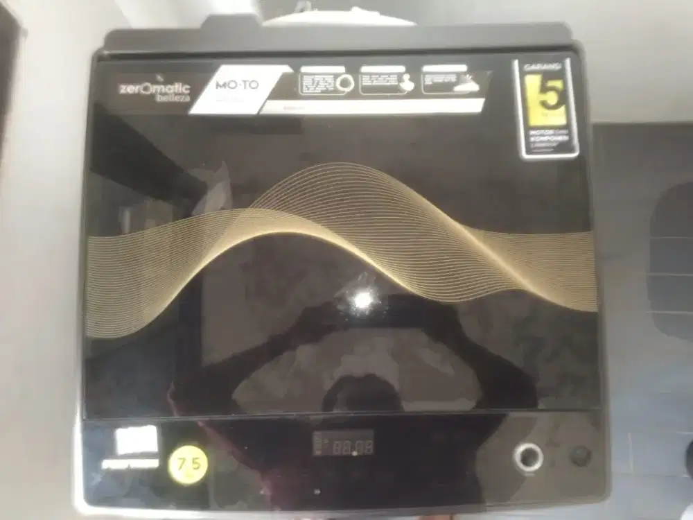 Mesin cuci 1tabung otomatis mrek polytron 7,5kg