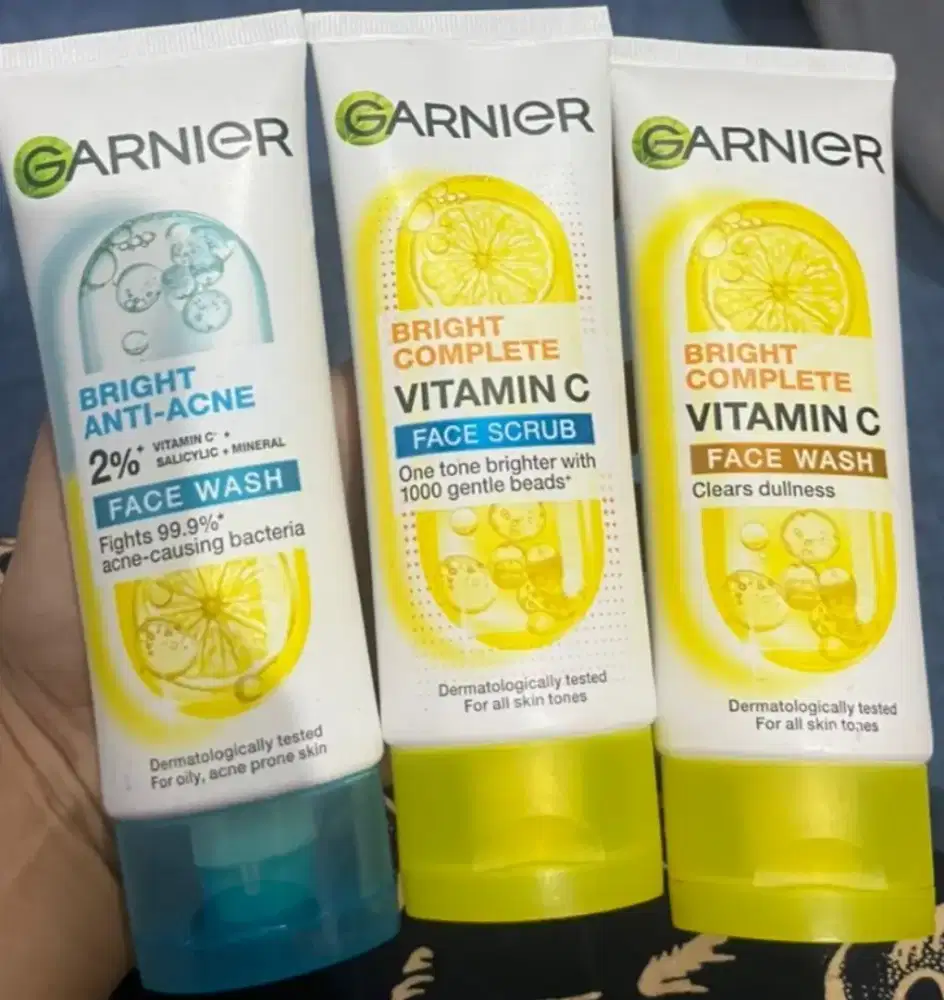 Garnier wash kuning