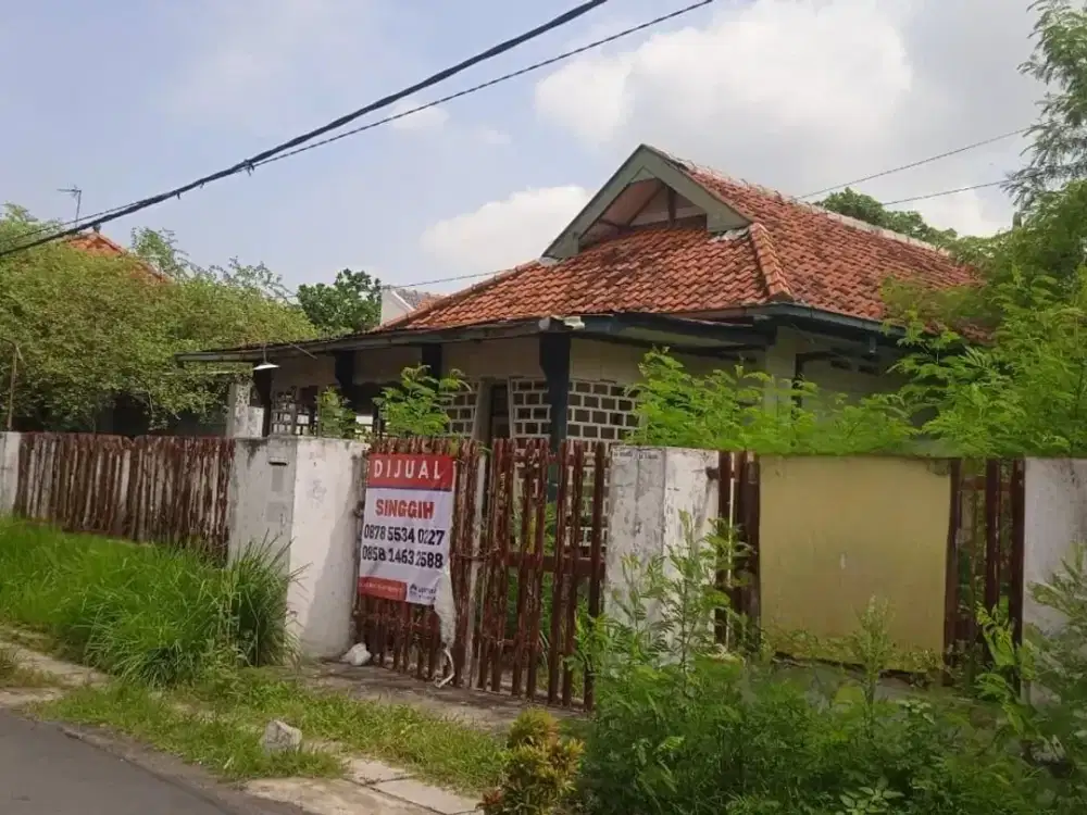 Dijual Rumah Bangunan Tua Kedunganyar Surabaya Pusat, dekat Tunjungan plaza, Kedungdoro, Raya Arjuno