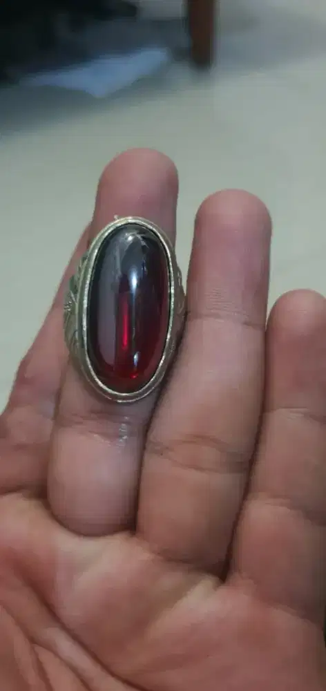 Batu Akik Red Garnet
