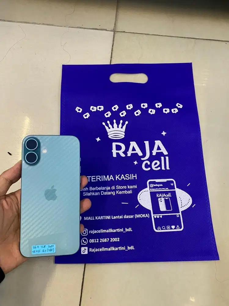 iPhone 16plus internal 128Gb Ex ibox