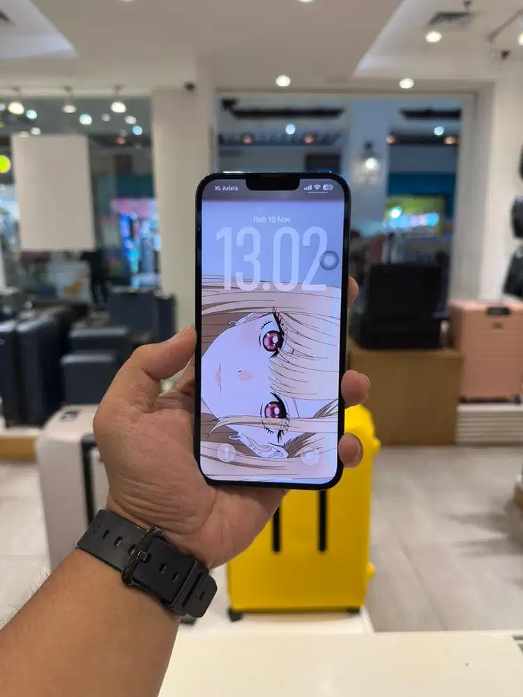 iPhone 13 Pro Max Sierra Blue 256 GB Ex Beacukai Ibox Mint Condition