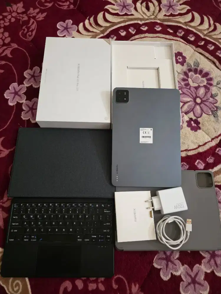 Xiaomi pad 6s pro ram 8/256gb fulset original, lengkap keyboard2