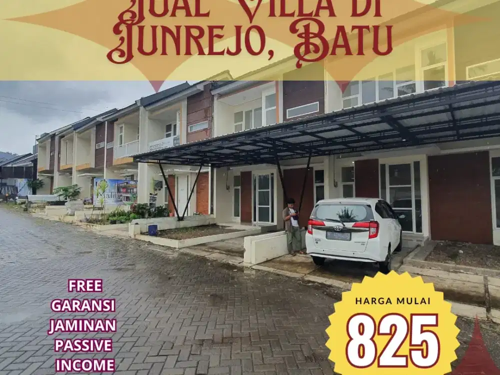 Villa Junrejo Dijual – Dekat Jatim Park, View Indah!