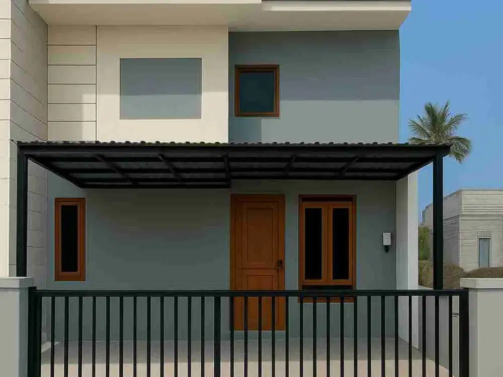 155juta cash, Include Pager besi dan kanopi