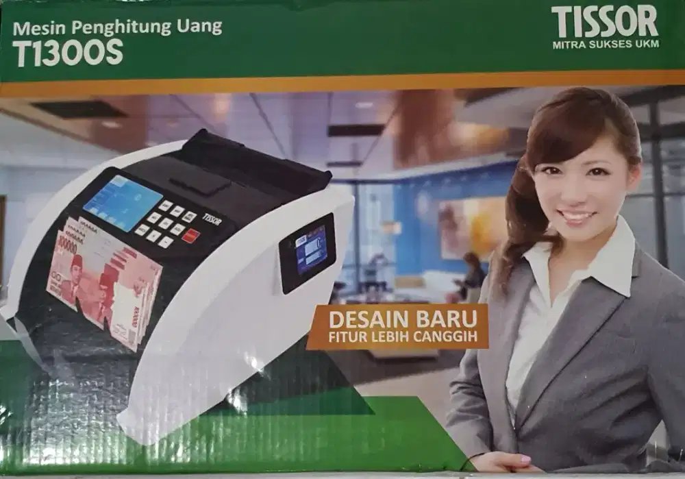 Mesin Hitung Uang merk Tissor T1300S MURAH